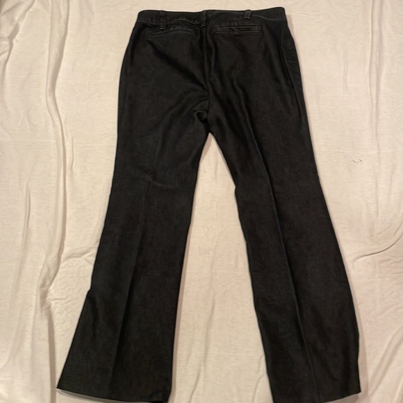 Ann Taylor-Petite- size 10 Wide leg denim trouser - Picture 3 of 7